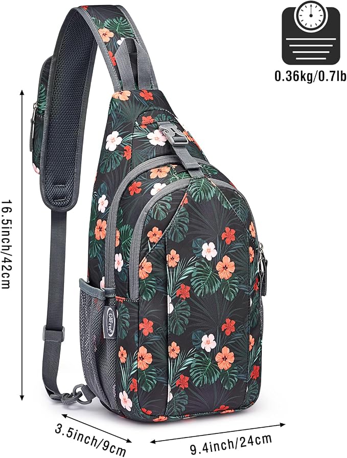 G4Free Sling Bag RFID Blocking Sling Backpack Crossbody Chest Bag Daypack - Image 3