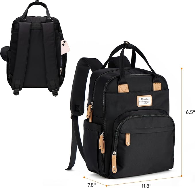 RUVALINO Diaper Bag Backpack, Large Capacity, Waterproof - Image 9
