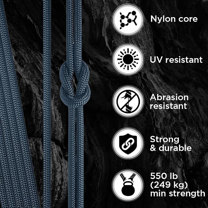TECEUM 5/32" Paracord Rope 1000 – 1000ft / 200ft / 100ft / 50ft – Tactical - Image 3