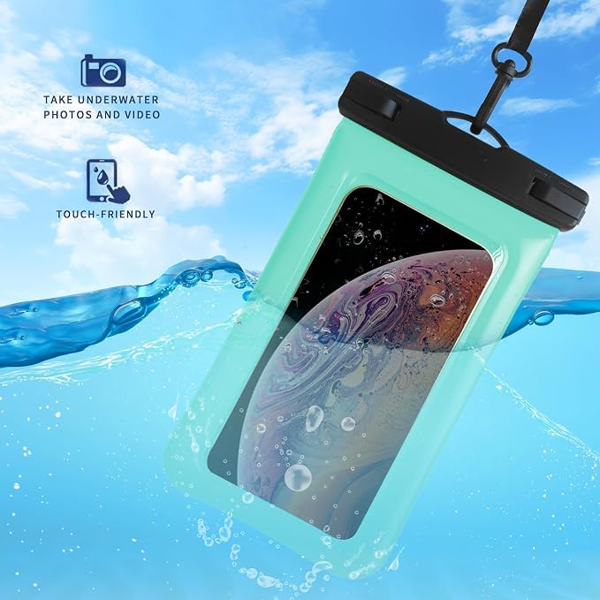 Floatable Soap Bubble Waterproof Phone Pouch/Case - Image 5