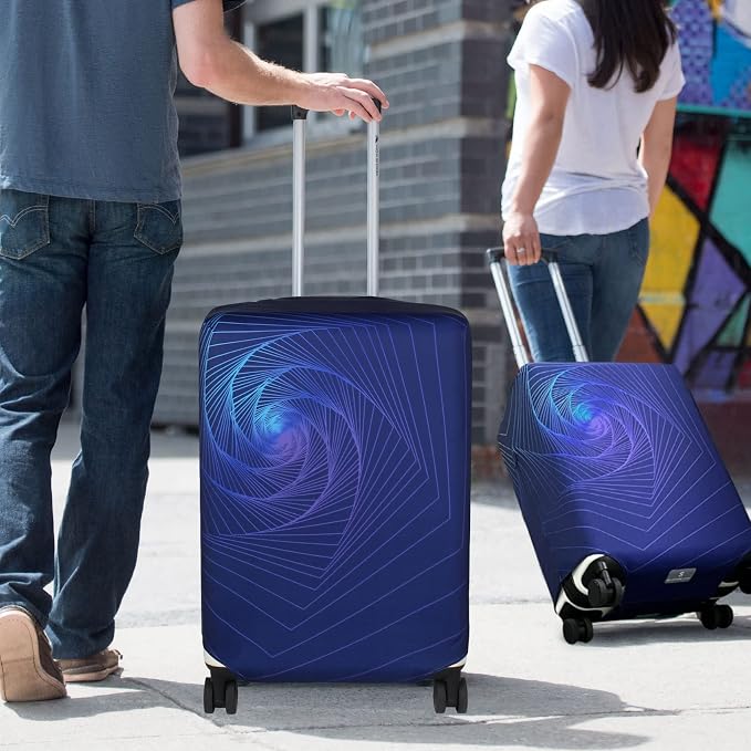 Explore Land Travel Luggage Cover Suitcase Protector Fits 23-26 Inch Case - Image 6