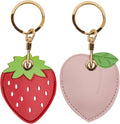 Leather Keychain Case Holder Compatible by XSUIOY