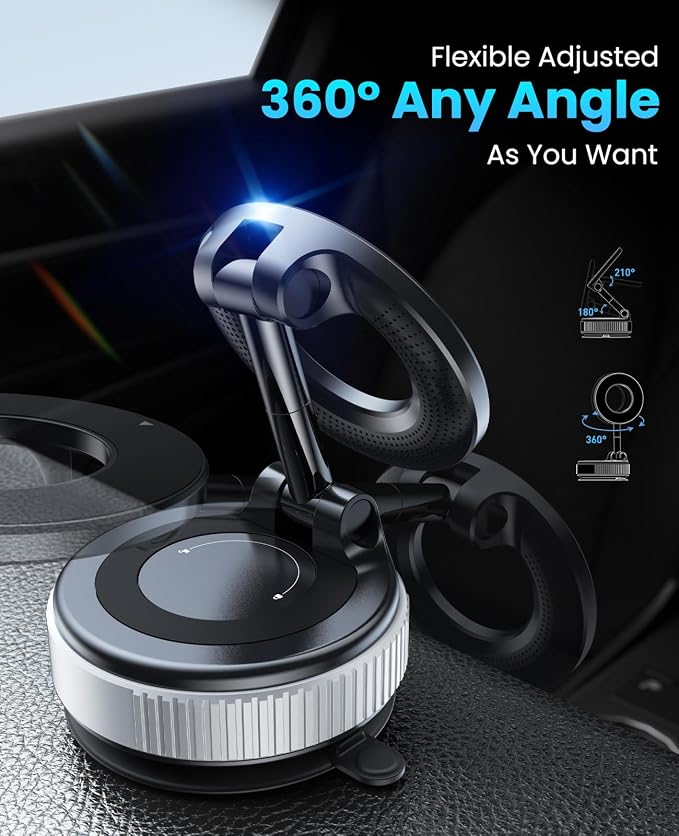 Jononser Magnetic Suction Cup Phone Mount - Image 5
