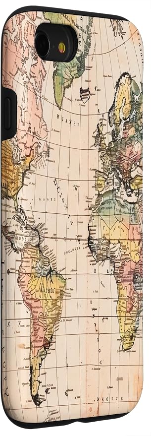 World Map, Old Map of the World Case - Image 3