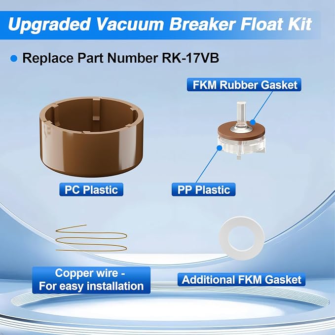 Outside Wall Faucet Repair Kit Compatible - Image 3
