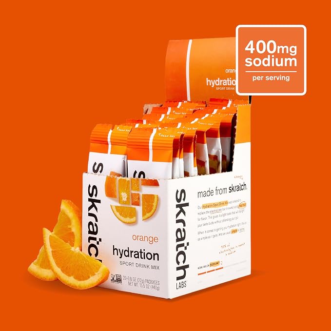 Skratch Labs Hydration Sports Drink Mix Packets – Real‑Fruit Electrolyte Powder - Image 2