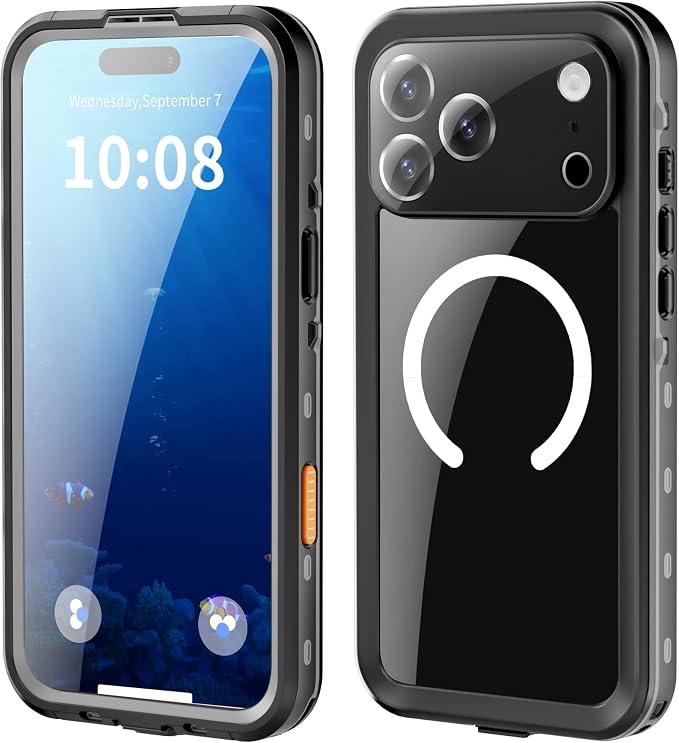 Compatible for iPhone 17 Pro Max Case 6.9" Waterproof 【Compatible by Unknown