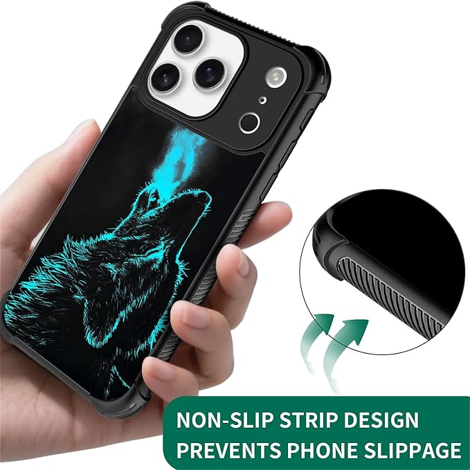 for iPhone 17 Pro Case, for MagSafe Graphic Design for Girl Boy Soft Silicone - Image 3