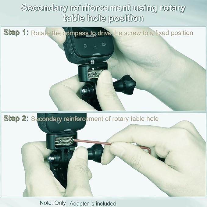 Aluminum Camera Tripod Adapter 1/4"-20 Conversion Adapter Mounts Compatible - Image 7