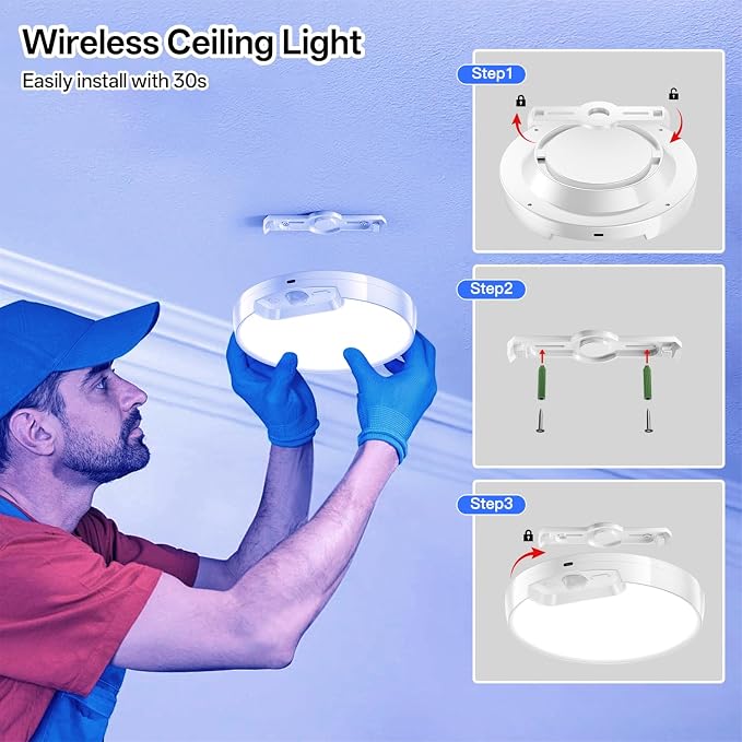 Homelist Rechargeable RGB Shower Light - Image 7