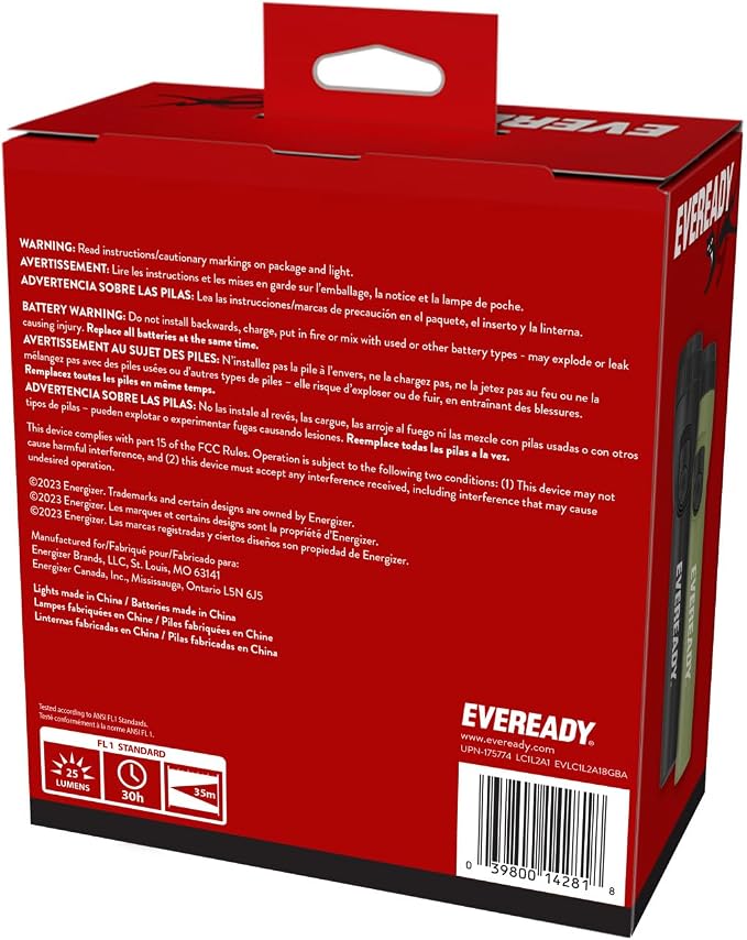 Eveready LED Flashlight Bright Reliable Flashlights - Image 9