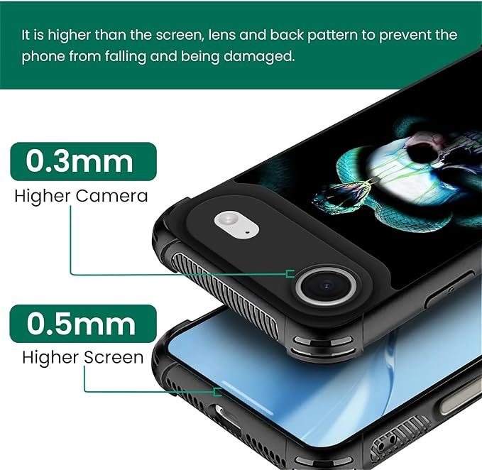 for iPhone 17 Air Case, for MagSafe Graphic Design for Girl Boy Soft Silicone - Image 4