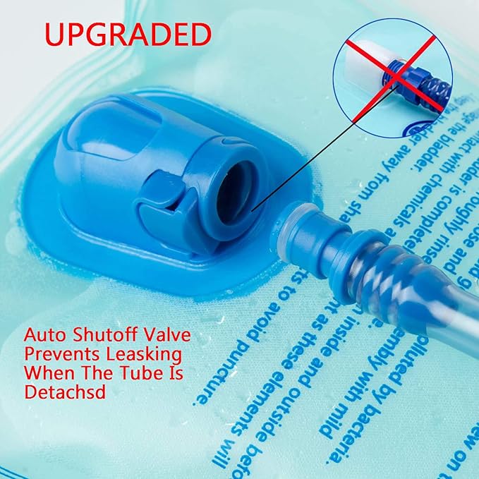 HEIKLN Hydration Bladder 1.5L-2L-2.5L-3L, Leak Proof Water Reservoir, BPA Free - Image 7