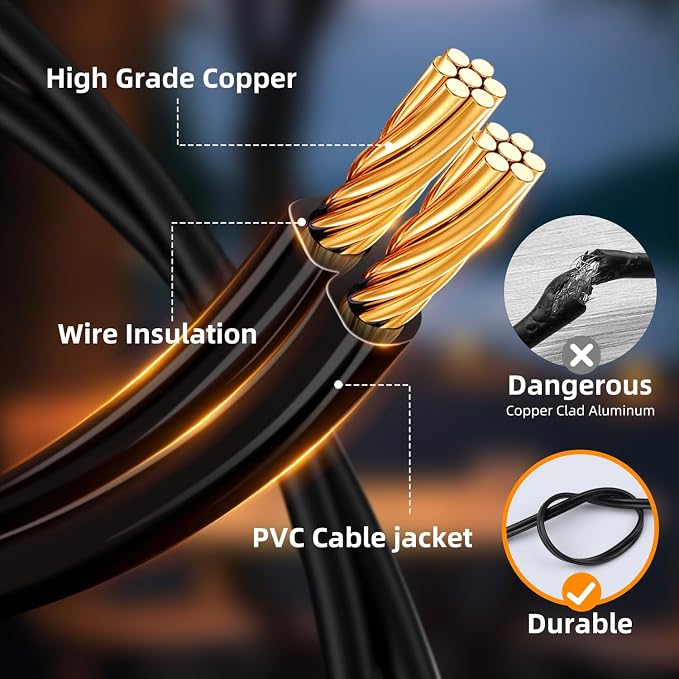 Outdoor Patio String Lights 150ft: S14 LED Shatterproof Bulbs 3 Modes Button - Image 4