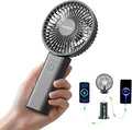 HandFan Upgraded 10, 000 mAh Quiet Handheld Fan by HandFan