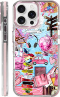 Case for iPhone 16 Pro Max, Cover Holiday Trip World Map Phone Case Design，for by Toulas