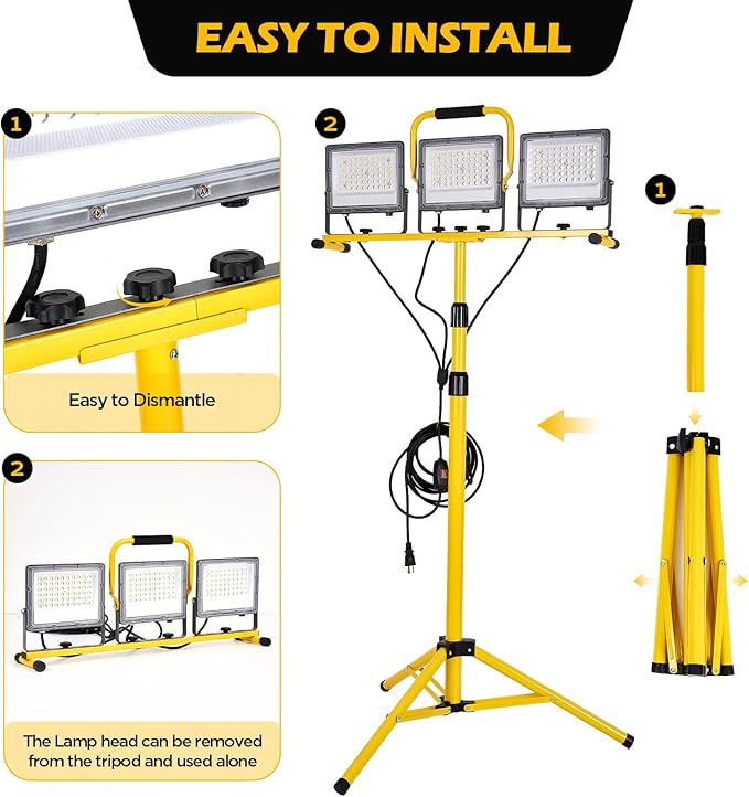 30000 Lumen LED Work Lights - Image 2