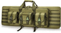 DULCE DOM 36 42 48 Inch Double Rifle Case, Tactical Soft Padded Backpack by DULCEDOM