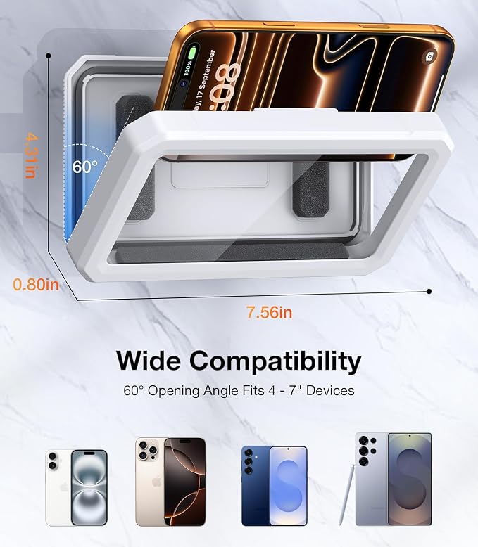 Coolpow Shower Phone Holder Waterproof Phone Holder - Image 7
