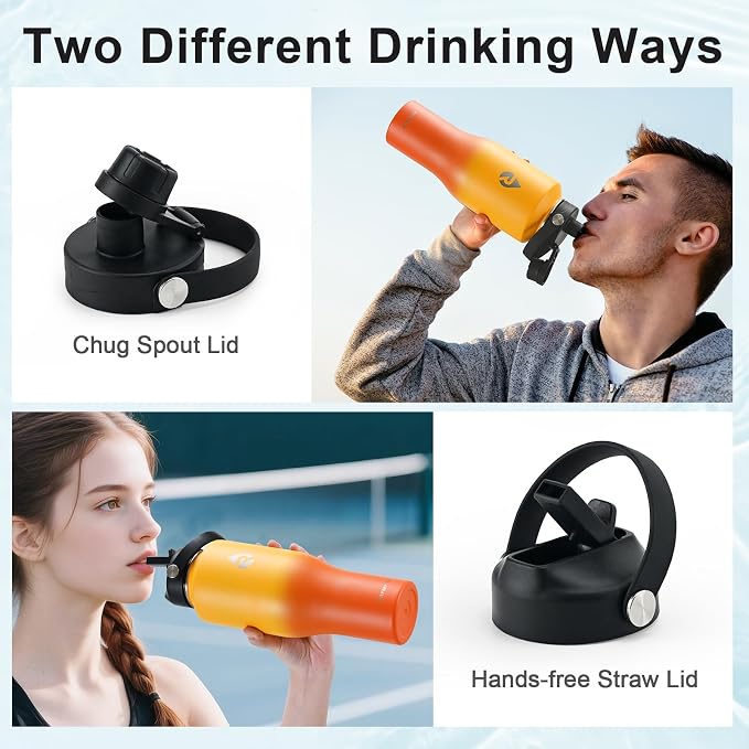 RAYMYLO 40 oz Insulated Water Bottle - Image 4