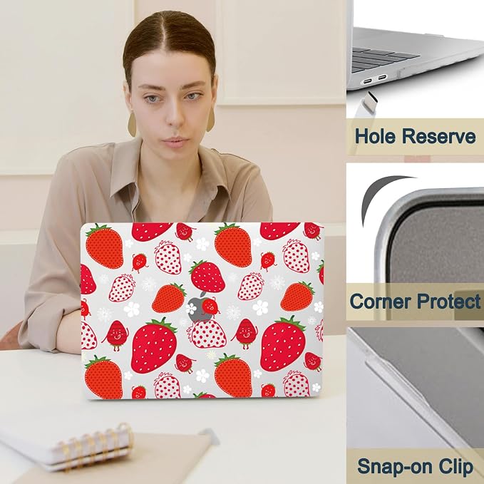 Printed Case for MacBook Air M1 13 inch 2020 2019 2018 Release, Aesthetic Hard - Image 3