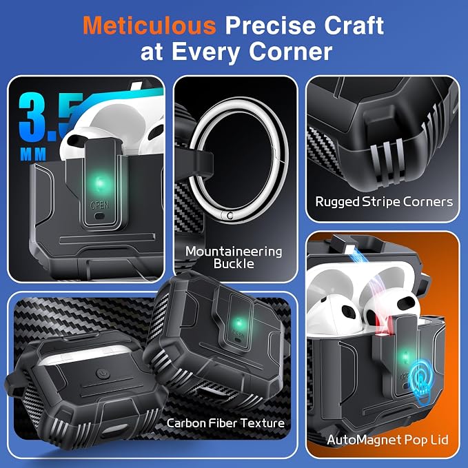 Armoured Heavy Duty for AirPods 3rd Generation Case - Image 4