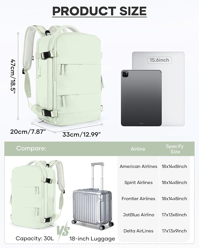 coofay Vacuum Backpack Travel - Image 4