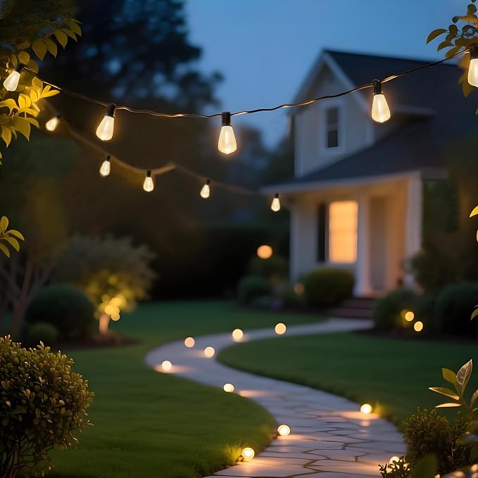 BLIATLUS 100FT Super Bright Solar String Lights Outdoor Waterproof - Image 8