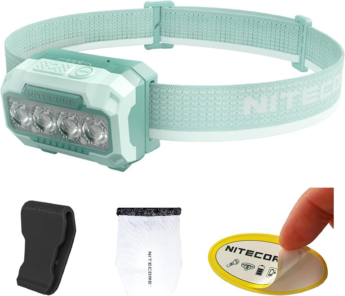 Nitecore HA23 UHE 600 Lumen Camping Headlamp, Lightweight, Bright by NITECORE