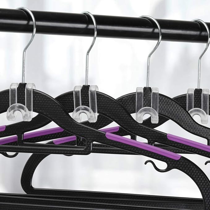 Mlici Hanger Hooks Space Saving, 60 Pack Clothes Hanger Connector Hooks - Image 2