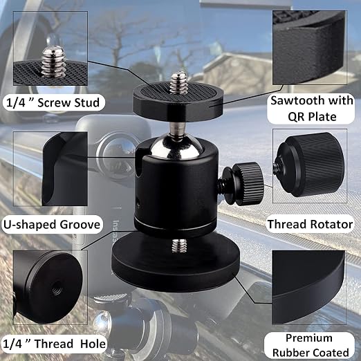 ULIBERMAGNET 24lb Magnetic Camera Mount - Image 6