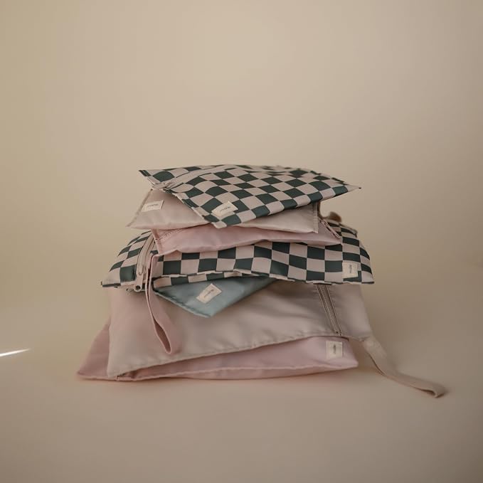mushie Water Resistant Wet Bags | Large & Small Reusable Storage Bag - Image 3