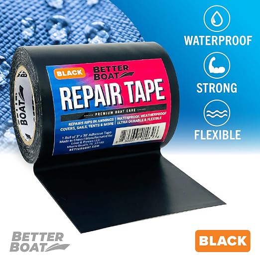 Better Boat Repair Tape for Fabric and Vinyl 30ft x 3in, Heavy Duty - Image 6