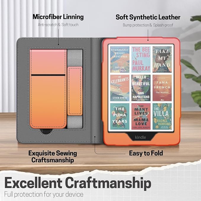 TNP Stand Case for Kindle Paperwhite 12th Generation 2024 / Kindle Colorsoft - Image 6