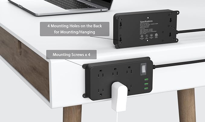 Outdoor Power Strip Weatherproof - Image 6