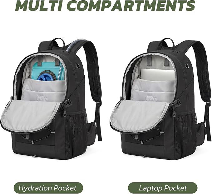 TILYMOL Hiking Travel Backpack for Men Women 25L - Image 5