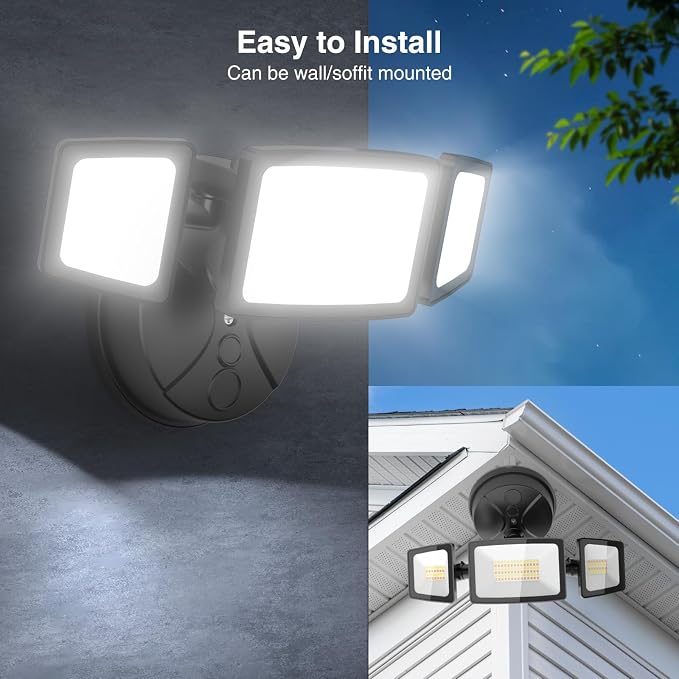 Onforu 55W Smart LED Flood Lights Outdoor, Tunable 2700K-6500K, APP Control - Image 7