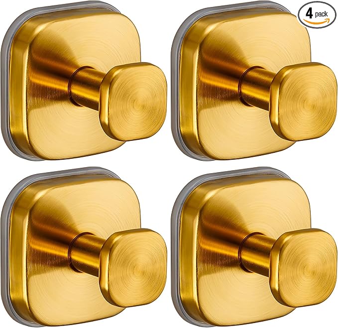 Suction Cup Hooks for Shower Heavy Duty No-Drill– Reusable Multi-Purpose Hooks by Supopular