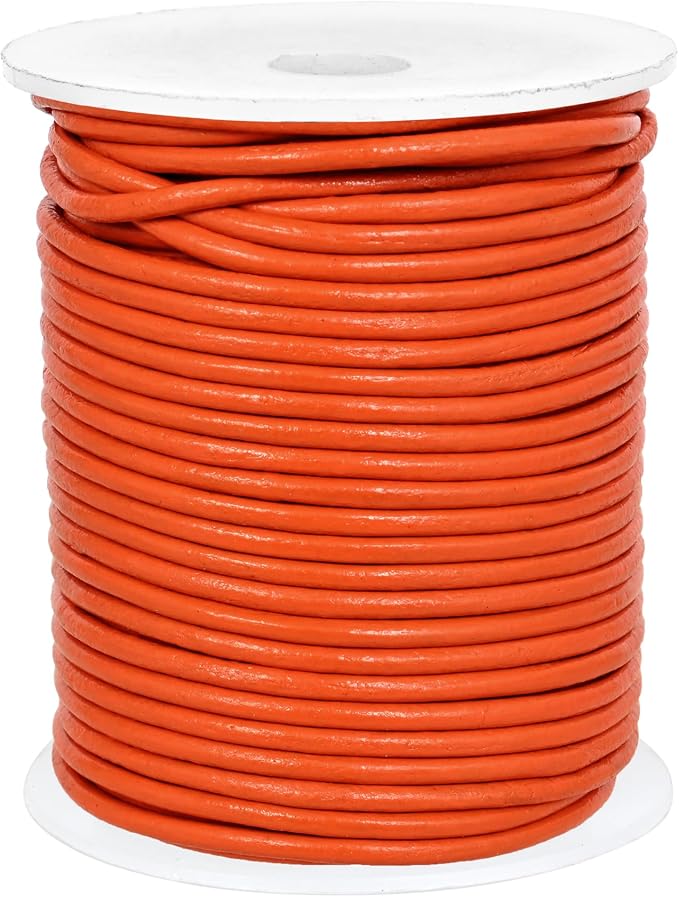 GENIQUE Real/Genuine Round Leather String Cord - Image 3