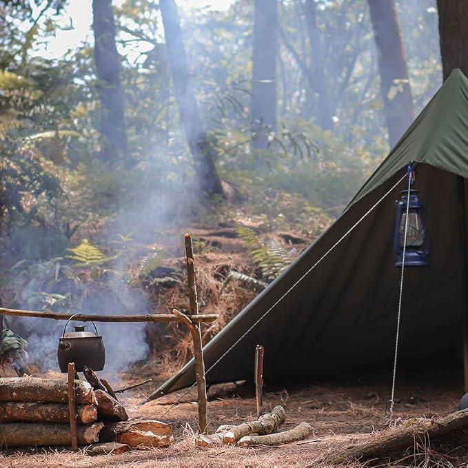 Reflective Paracord 550 lb, 7 Strand Paracord Rope 50ft 4mm, Nylon Parachute - Image 6