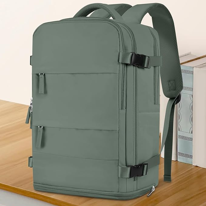 coowoz Large Travel Backpack For Women Men, Carry On Backpack Flight Approved - Image 2