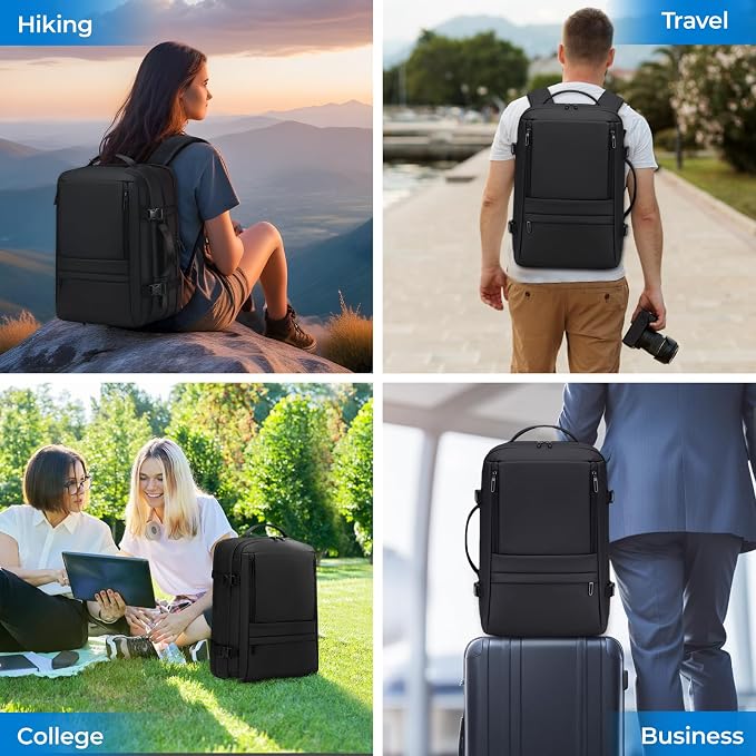 Rcrirth Carry On Travel Backpack - Image 6