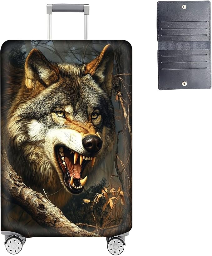 Luggage Cover Protector for 30-32 Inch Suitcases, TSA Approved Elastic Travel by Unknown