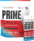 Prime Rapid Rehydration Electrolyte Powder Sticks, Ocean Cherry, Sugar Free by DrinkPrime