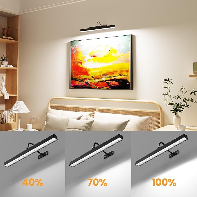 2Pack Picture Light, 13Hrs Lasting Battery Operated Picture Lights - Image 4