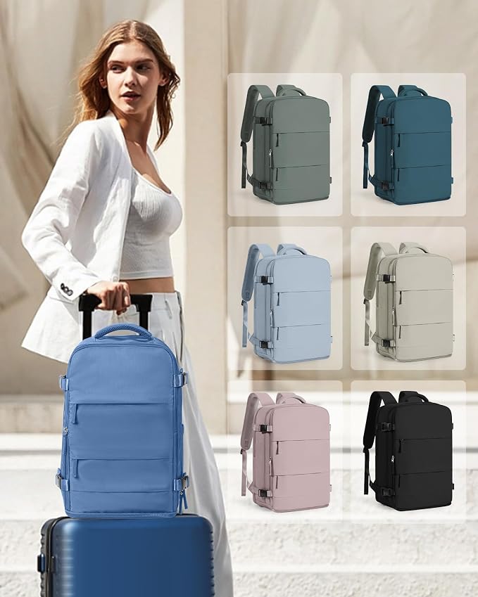 coowoz Travel Backpack for Women Man Carry On Backpack Mochila de Viaje - Image 2