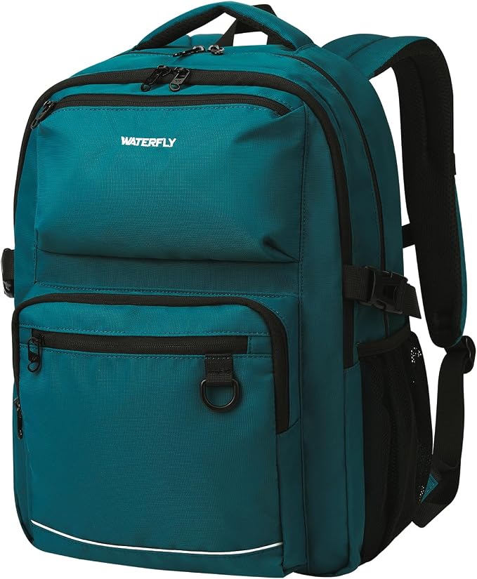 WATERFLY Travel Laptop School Backpack: Big Student College Middle School by Waterfly