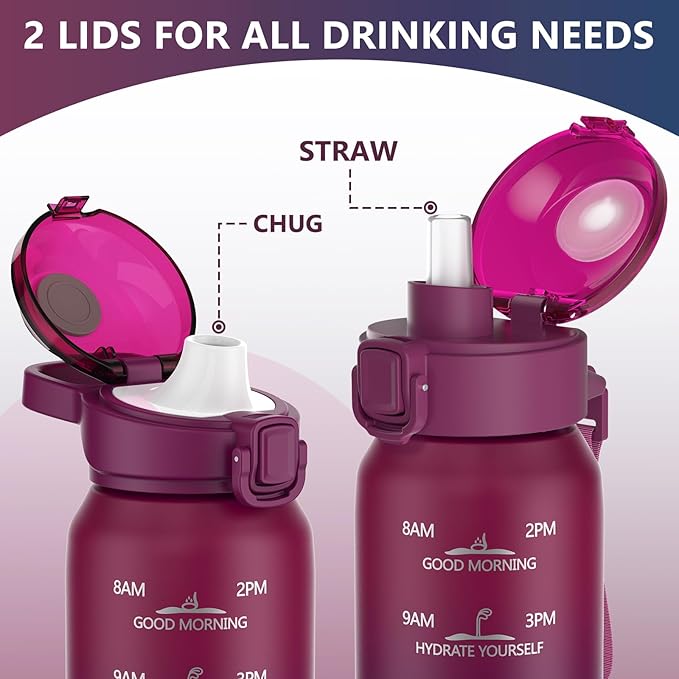 SLUXKE Insulated Water Bottle 32oz - Image 2