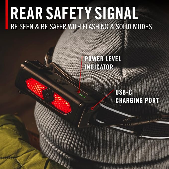 Coast RL35R Voice-Controlled 1100 Lumen Rechargeable LED Headlamp - Image 9