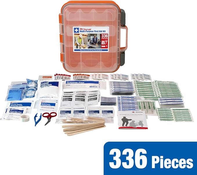 24/7 First Aid OSHA Compliant First aid Kit, All-Purpose 100-Person Emergency - Image 3